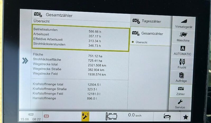 
								Claas TRION 520 full									