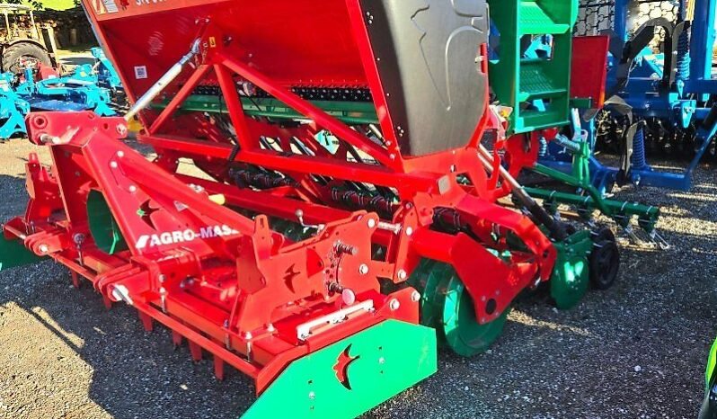 
								AGRO-MASZ Säkombination Kreiselegge ANA 30 + Sämaschine SN 301 Doppelscheibenschare full									