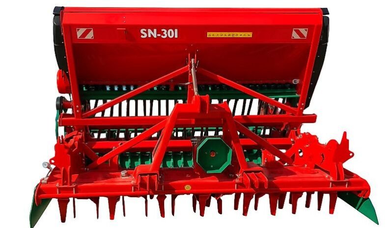 
								AGRO-MASZ Säkombination Kreiselegge ANA 30 + Sämaschine SN 301 Doppelscheibenschare full									