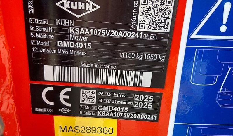 
								Kuhn GMD4015 full									