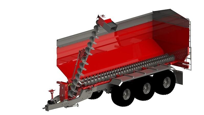 
								Unia BIZON 36 Überladewagen 36 m³; 500 to/h; full									