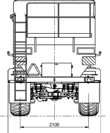 
								Unia BIZON 36 Überladewagen 36 m³; 500 to/h; full									