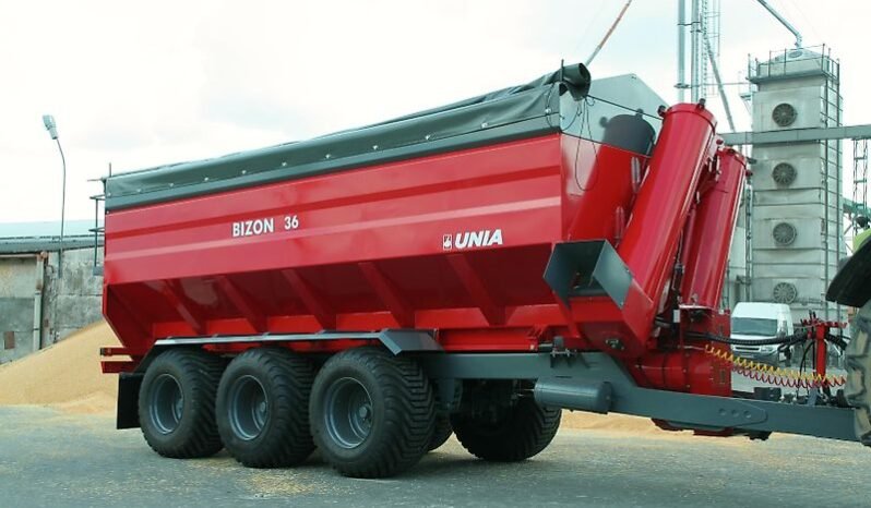 
								Unia BIZON 36 Überladewagen 36 m³; 500 to/h; full									